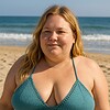 Gehaakt topje 'Boho top turquoise'