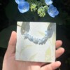 Gehaakte Vergeet-mij-nietjes Ketting – Handgeverfde Bloemen, Goudkleurig & Hypoallergeen