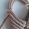 Gehaakte crossbody tas 'Beige'
