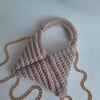 Gehaakte crossbody tas 'Beige'