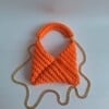 Gehaakte crossbody tas 'Oranje'