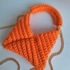 Gehaakte crossbody tas 'Oranje'