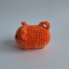 Gehaakte knuffel 'Oranje kat'