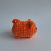 Gehaakte knuffel 'Oranje kat'