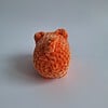 Gehaakte knuffel 'Oranje kat'