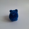 Gehaakte knuffel 'Petrol kat'