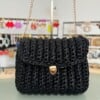 Grote eco leder schoudertas