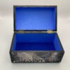 Handgedecoreerd kistje ‘Blue Butterflies’ voor interieur of cadeau