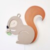 Handgemaakte Houten Wandlamp Eekhoorn