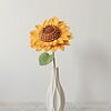 Handgemaakte gehaakte zonnebloemen – 3 stuks vol zonneschijn en vrolijkheid