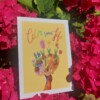 Kaart Color your life Bloemen verf pallet