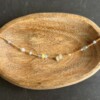 Kralenarmband met halfedelstenen in pasteltinten