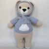 Little Eya – Gehaakte Knuffelbeer – Handgemaakt van Katoen (Zacht & Groot, 40 cm)