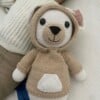 Little Eya – Gehaakte Knuffelbeer – Handgemaakt van Katoen (Zacht & Groot, 40 cm)