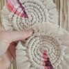 Macrame onderzetters
