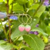 Micro Gehaakte Aardbei Oorringen