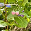 Micro Gehaakte Aardbei Oorringen