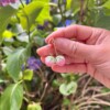 Micro Gehaakte Aardbei Oorringen