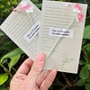 Micro Gehaakte kersenbloesems Boekenleggers
