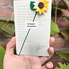 Micro Gehaakte zonnebloemen Boekenleggers