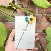 Micro Gehaakte zonnebloemen Boekenleggers