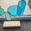 Modern Glas in Loodobject.