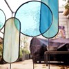 Modern Glas in Loodobject.