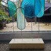 Modern Glas in Loodobject.