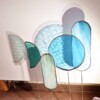 Modern Glas in Loodobject.