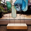 Modern Glas in Loodobject.