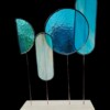 Modern Glas in Loodobject.