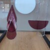 Modern Glas in lood object. 