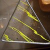 Modern Glas in lood object, zonnig. Uniek
