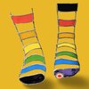 Rainbow socks. In Tiffany