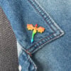 Regenboog draak pin voor tas of kleding