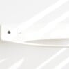 STERKSTAEL Ball Blanc ø 20cm - industriële balhouder muur - wandbevestiging - kleur wit - poedercoating - staal