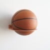 STERKSTAEL Ball Dusty Rose ø 20cm - industriële balhouder muur - wandbevestiging - kleur oud roze - poedercoating - staal
