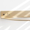 STERKSTAEL Ball Goud ø 20cm - industriële balhouder muur - wandbevestiging - kleur goud - poedercoating - staal