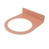 STERKSTAEL Flora S Dusty Rose - bloempothouder - kleur oud roze - voor bloempot met een diameter van 12cm - poedercoating - staal