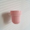 STERKSTAEL Flora S Eco Pot Pink Blossom - bloempothouder - kleur houder wit - kleur pot zacht roze - inclusief bloempot ø12cm - poedercoating - staal