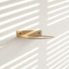 STERKSTAEL Flora S GOUD - bloempothouder - kleur goud - voor bloempot met een diameter van 12cm - poedercoating - staal