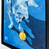 Schilderij "Blue Monday" - origineel kunstwerk in olieverf