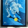 Schilderij "Blue Monday" - origineel kunstwerk in olieverf