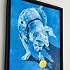 Schilderij "Blue Monday" - origineel kunstwerk in olieverf