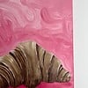 Schilderij "Je veux une croissant" - origineel kunstwerk van olieverf