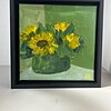 Schilderij "zonnebloemen" - origineel kunstwerk in olieverf