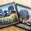 Silhouet van een plattelandslandschap 2