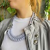 Textiel ketting iris