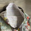 Tote bag gemaakt van een doorgestikte sprei