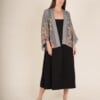 Trailing Blossom Kimono grey